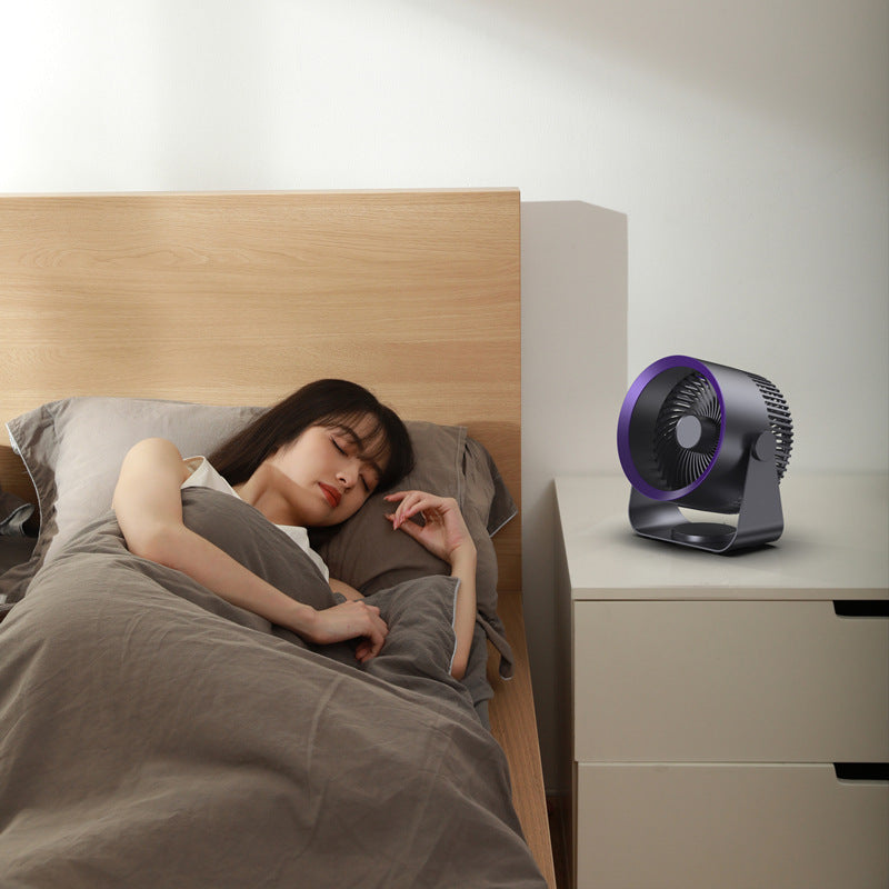 New Household Air Circulation Fan 3 Gear Noiseless Electric Fan