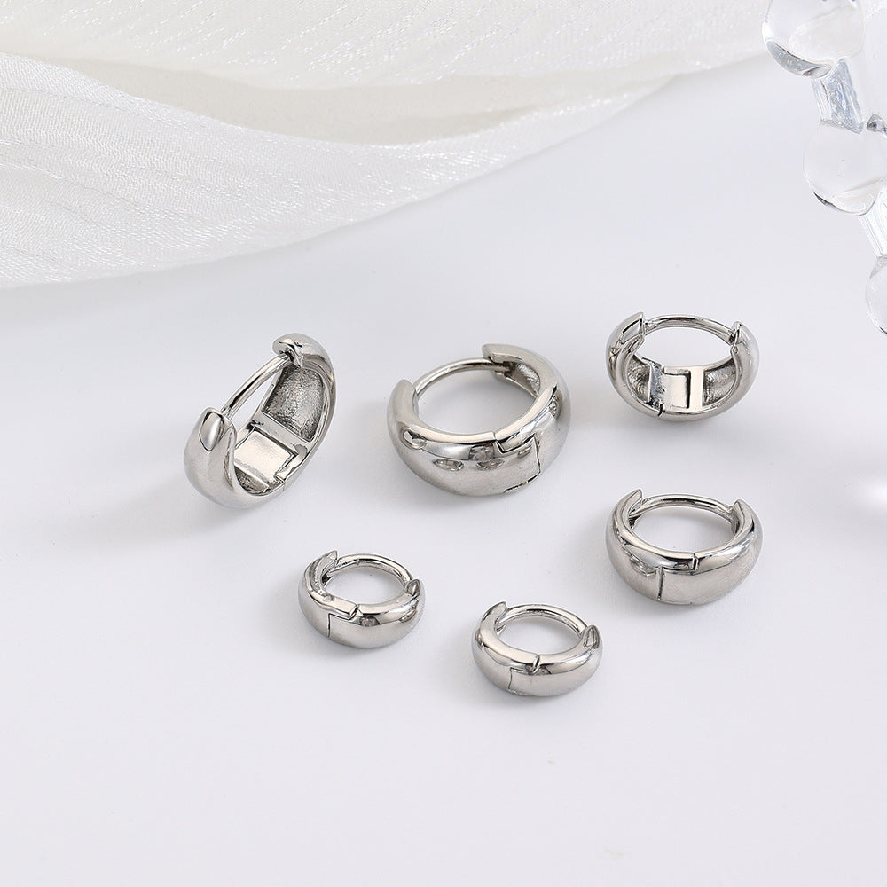 Drop-shaped Copper Earrings More Sizes Set